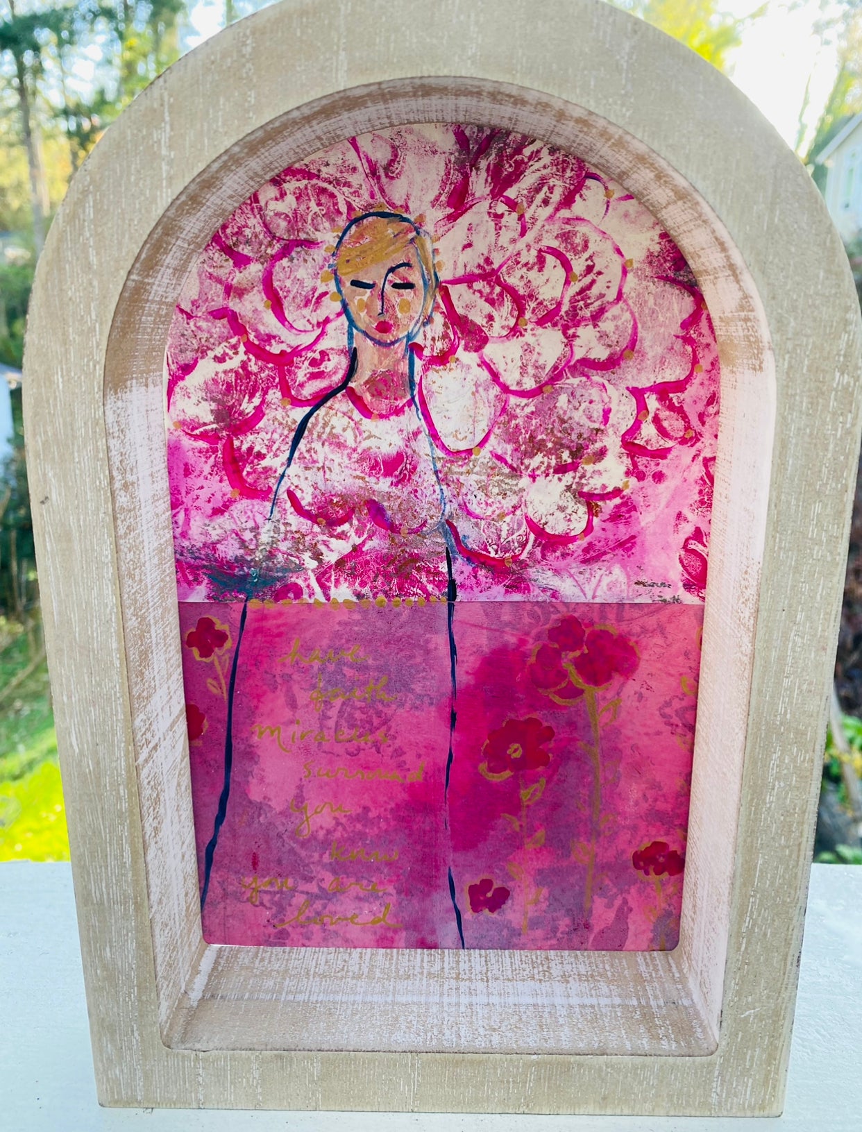 YOU ARE LOVED GODDESS FRAMED