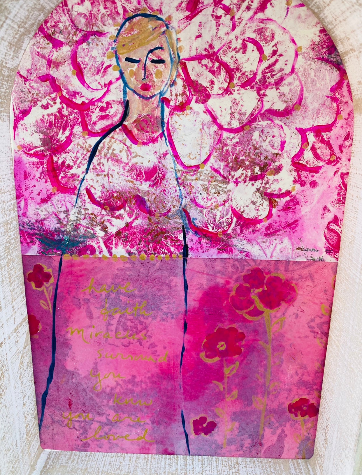 YOU ARE LOVED GODDESS FRAMED