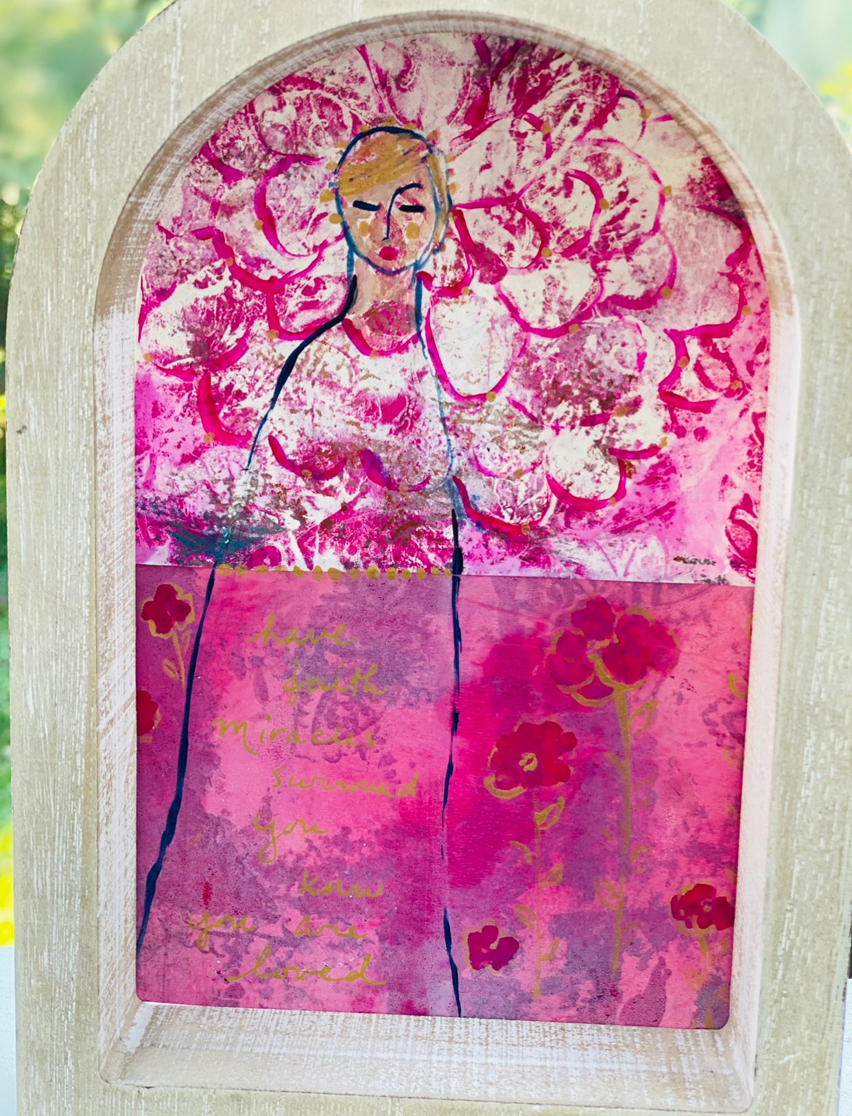 YOU ARE LOVED GODDESS FRAMED