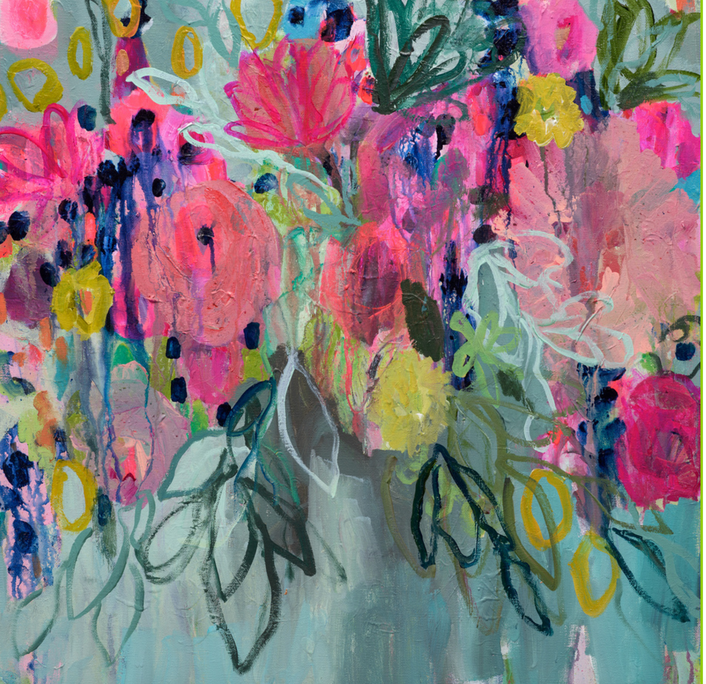 Rose Drips Original Art