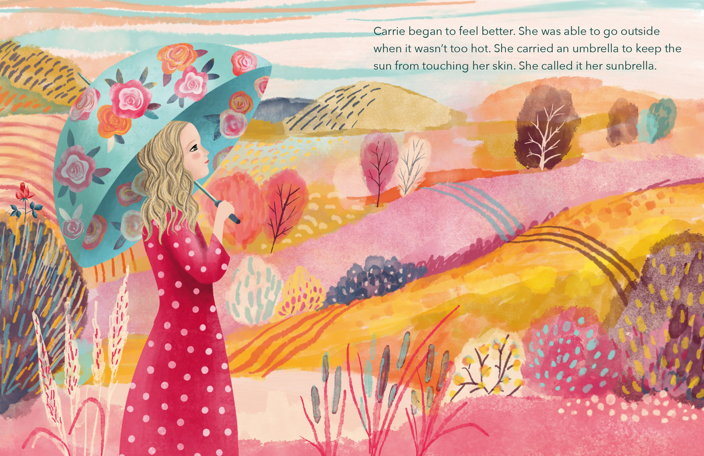A Flower in Her Heart Picture Book
