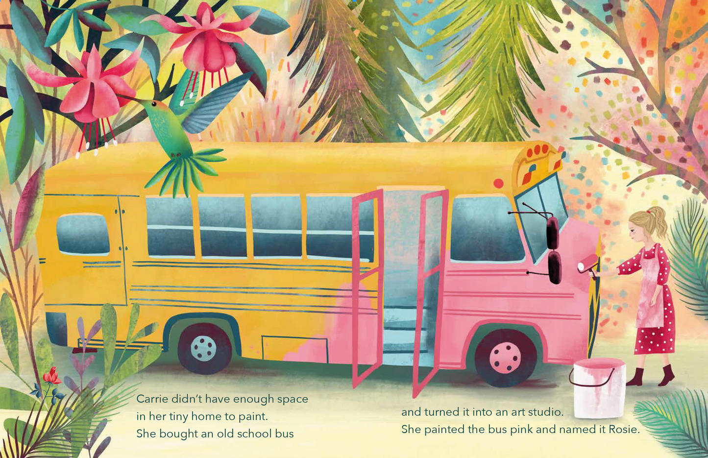 A Flower in Her Heart Picture Book