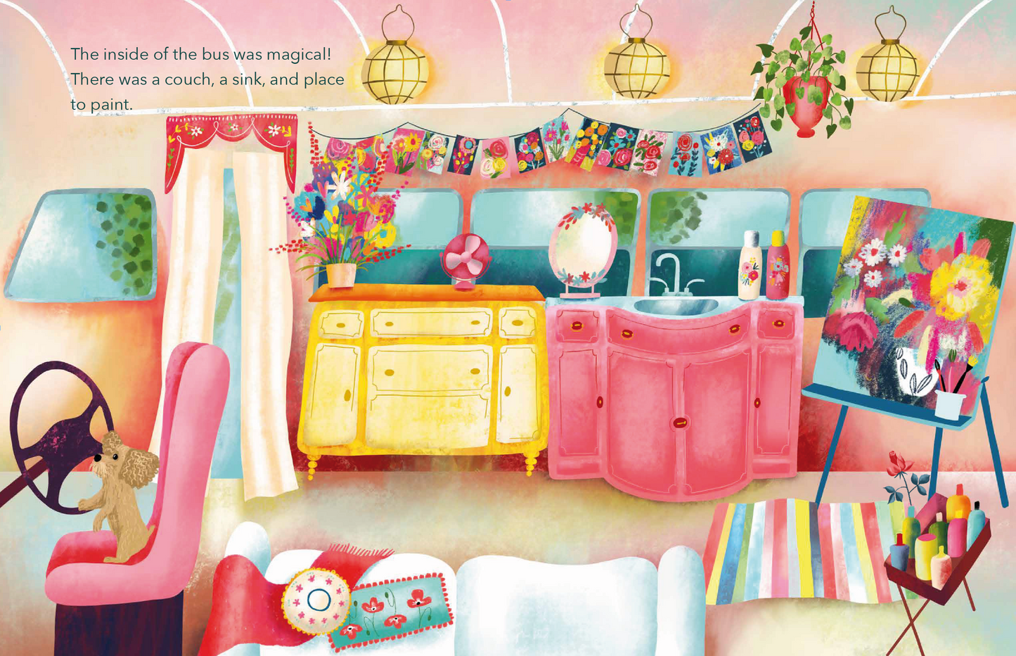 A Flower in Her Heart Picture Book