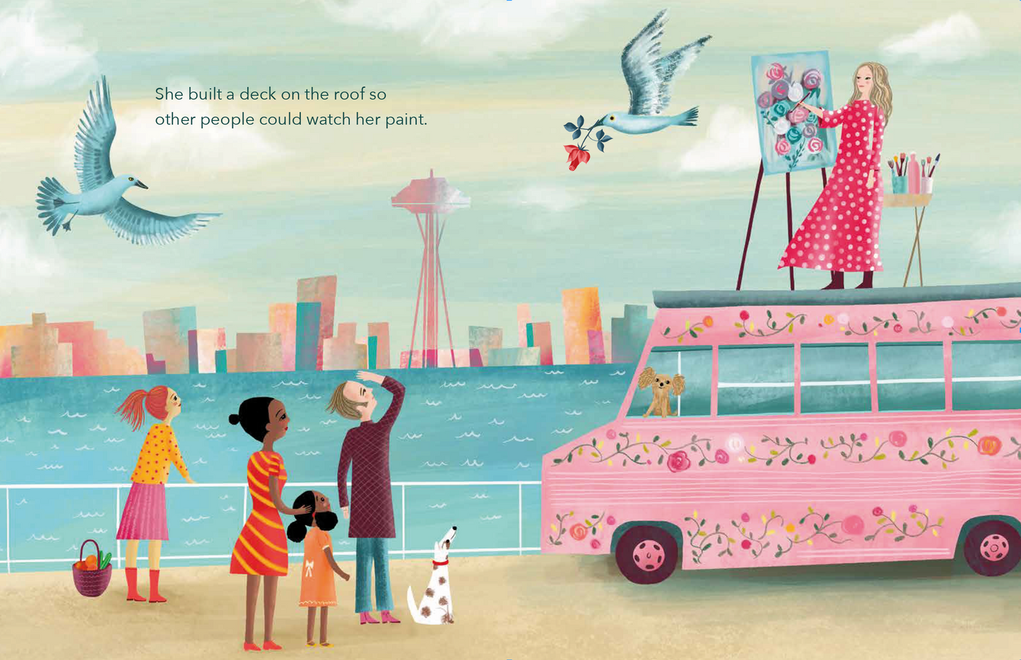 A Flower in Her Heart Picture Book