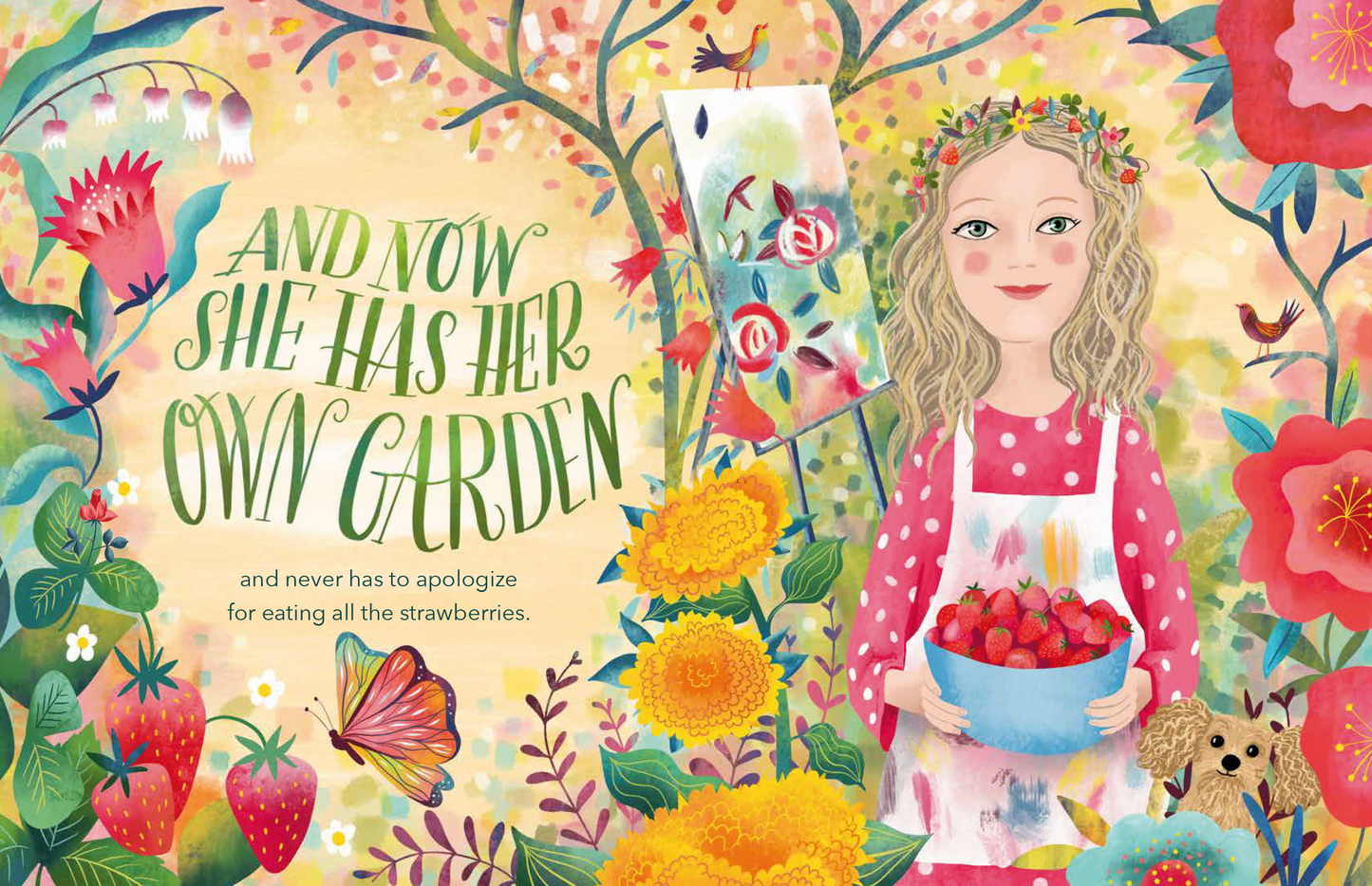 A Flower in Her Heart Picture Book