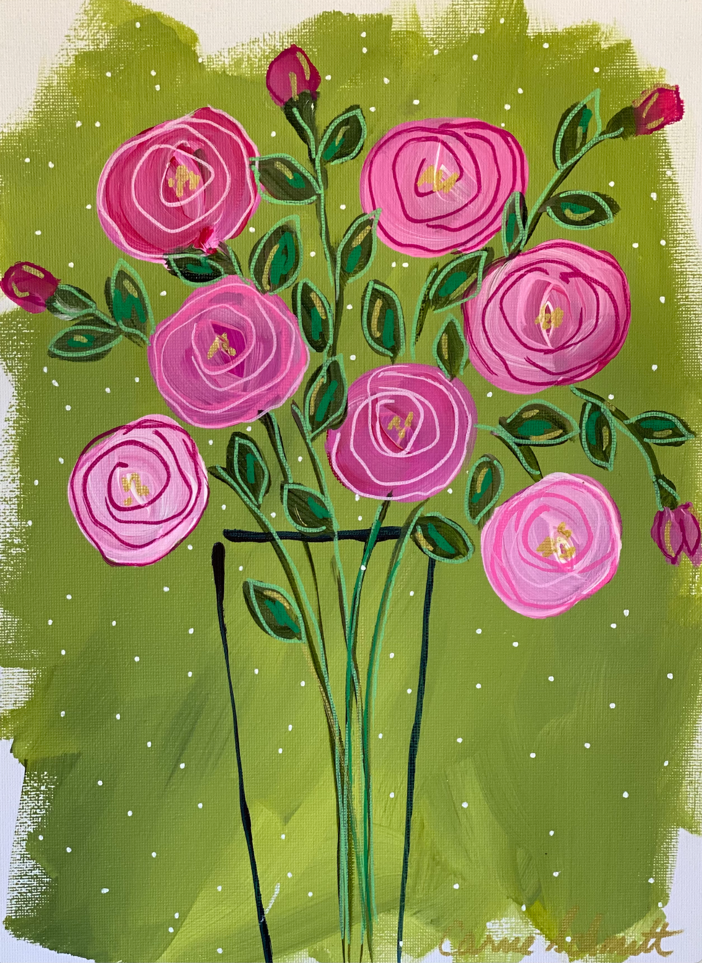 Sweet and Simple Original Art