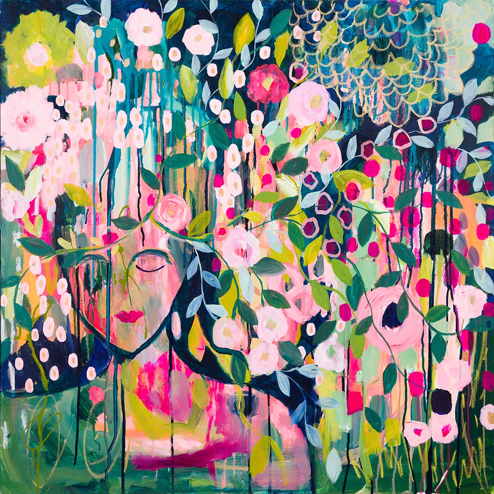 She Became Herself Print