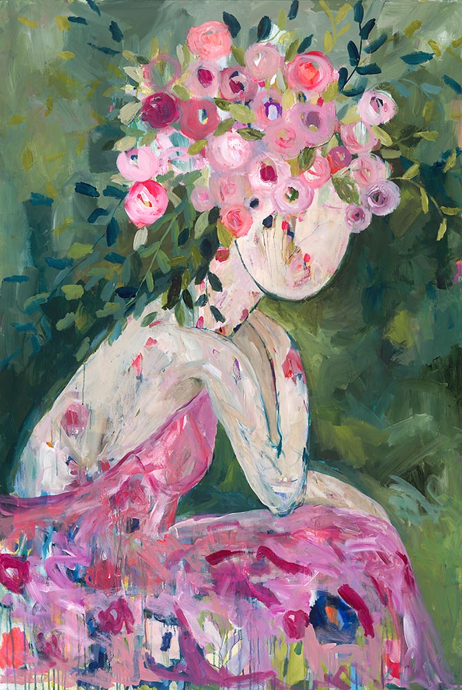 She Became a Rose Print