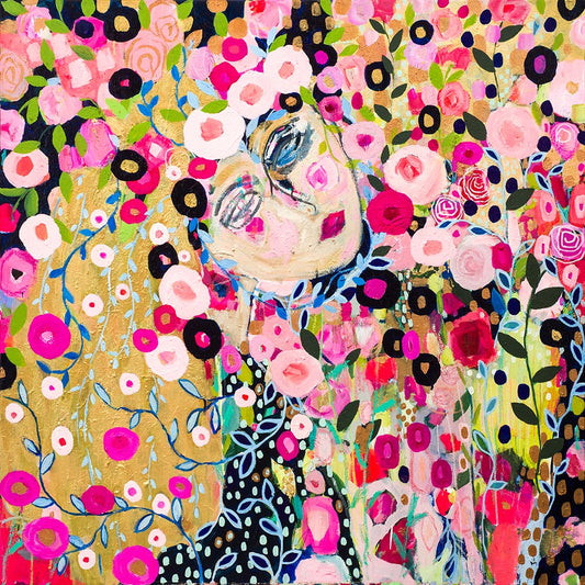 She Shines in Darkness Print