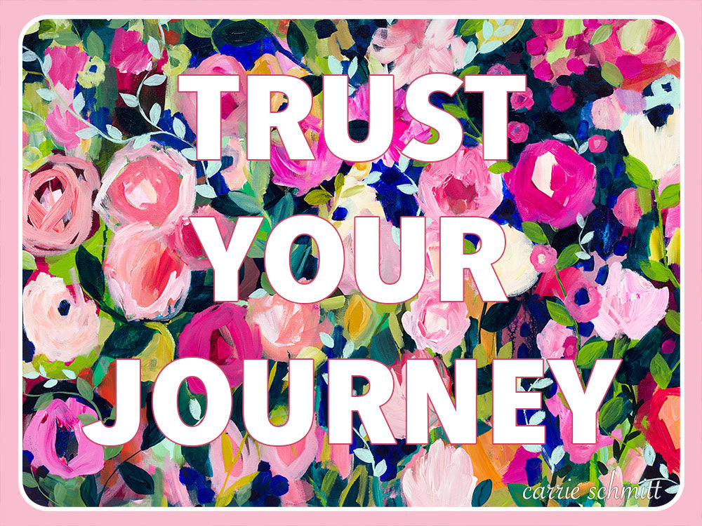 TRUST YOUR JOURNEY Sticker