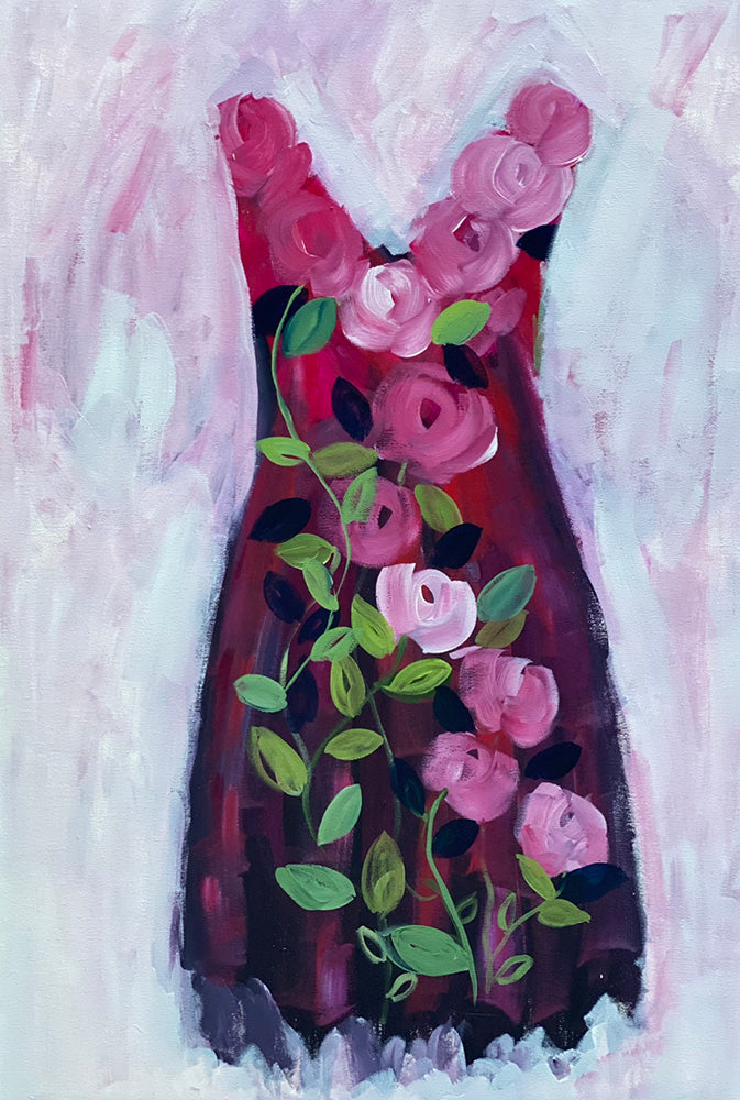 Party Dress Original Art