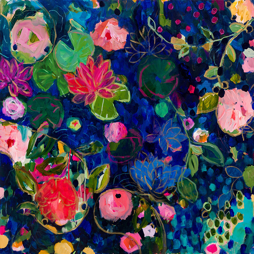 For the Love of Koi Original Art