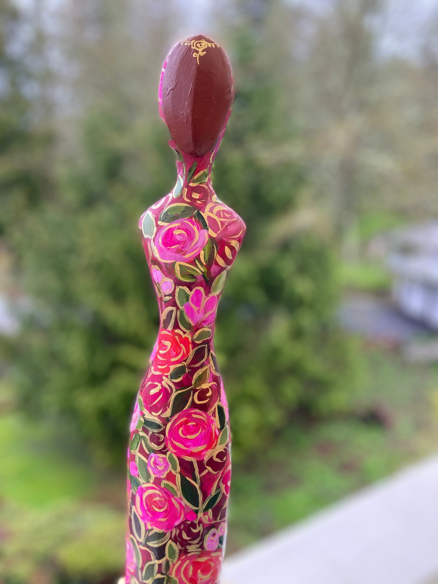 Wood Statue: GODDESS OF ADVENTURE