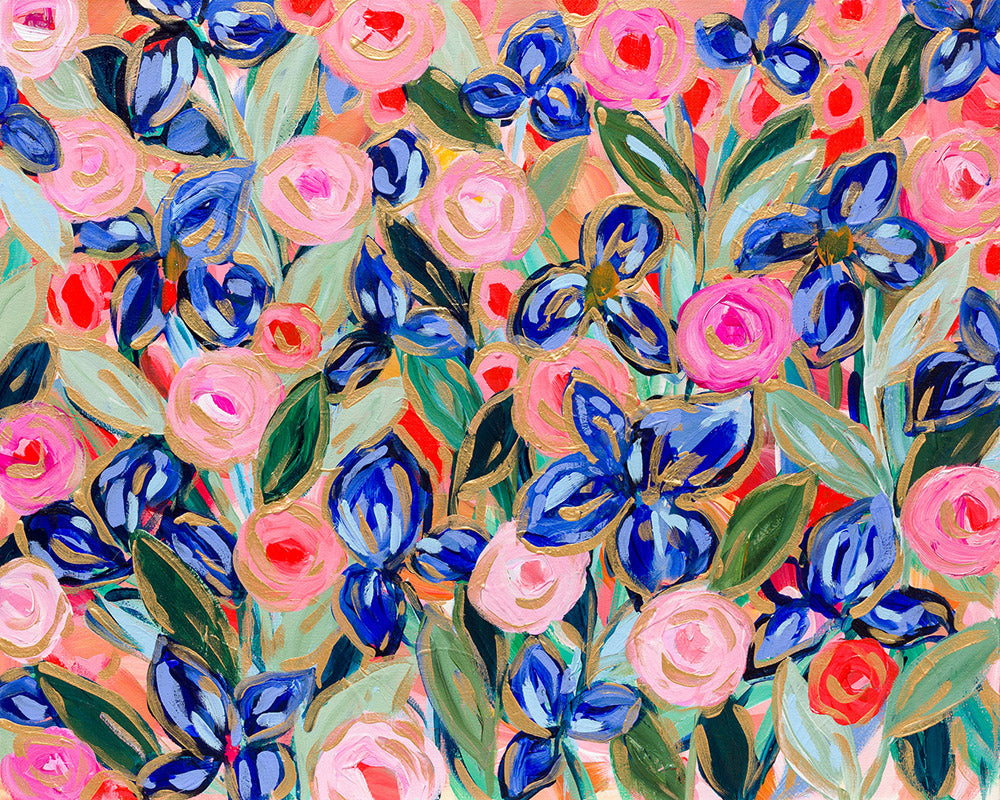 Beloved Irises Original Art