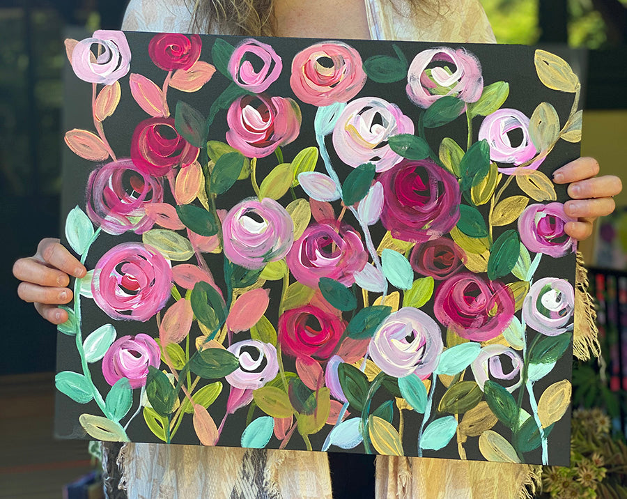 The Rose Knows Original Art