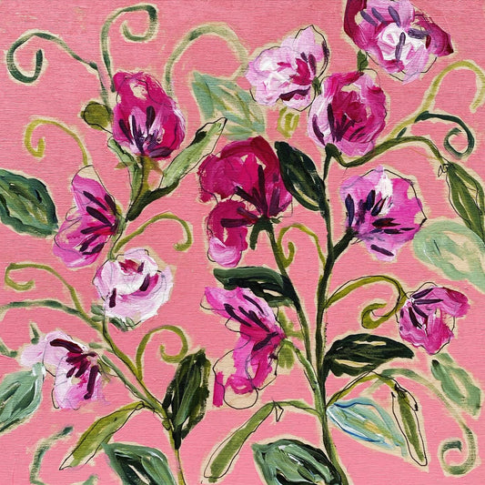 Sweet Peas Original Art