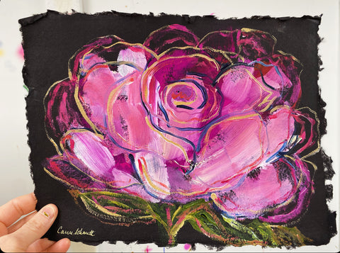 Valentine Roses 3 Original Art