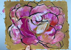 Valentine Roses 2 Original Art