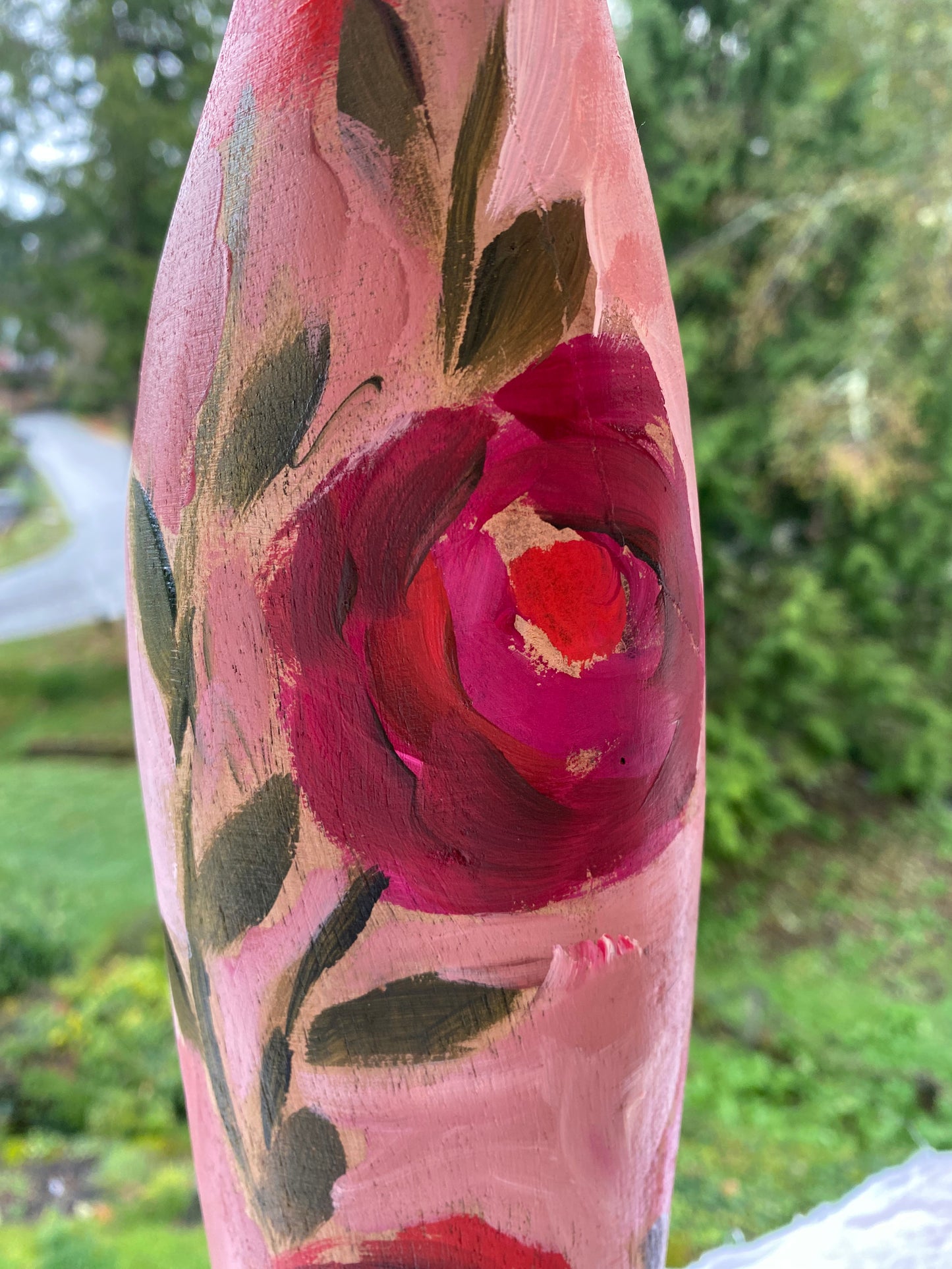 Painted Wooden Statue: GODDESS OF TRUTH