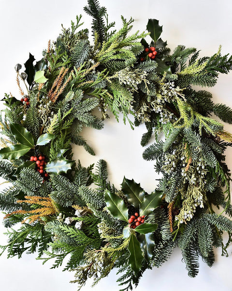 WREATHS + FLOWERS: ONE DAY HOLIDAY ART WORKSHOP