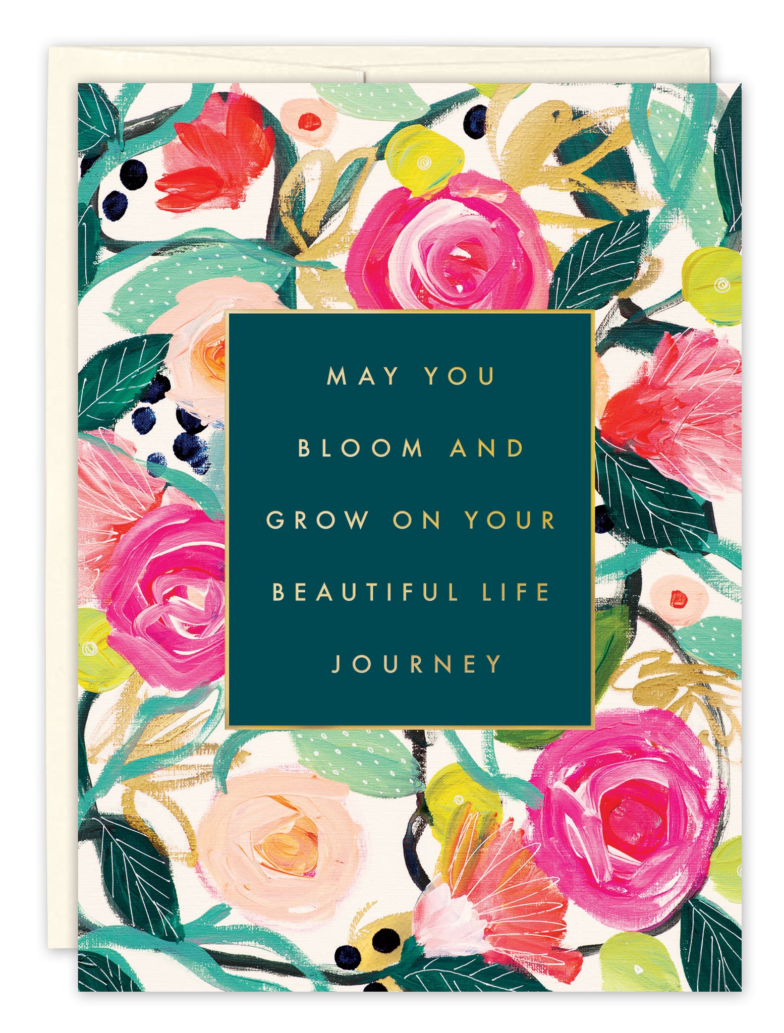 Birthday Card: MAY YOU BLOOM AND GROW...