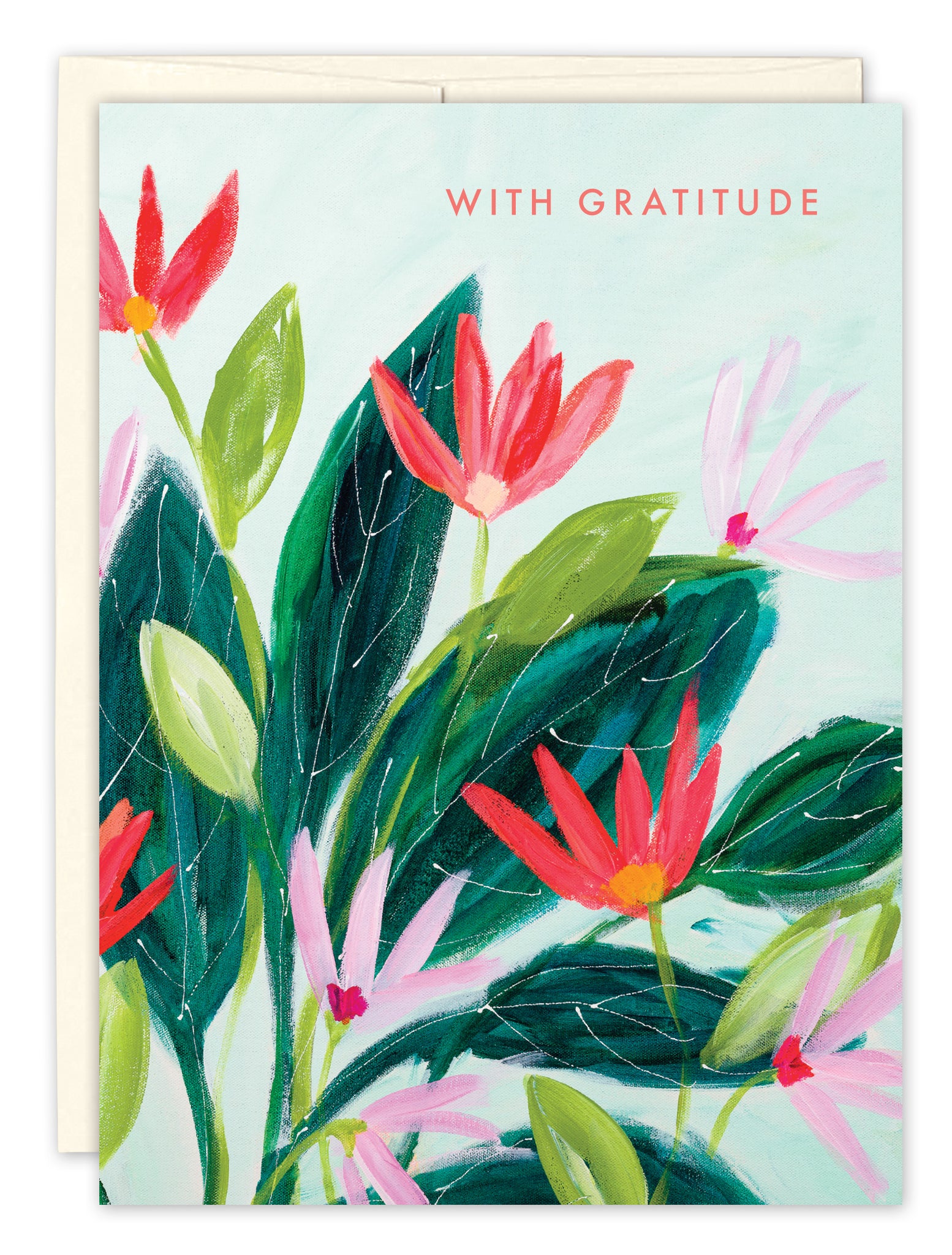 Thank You Card: WITH GRATITUDE