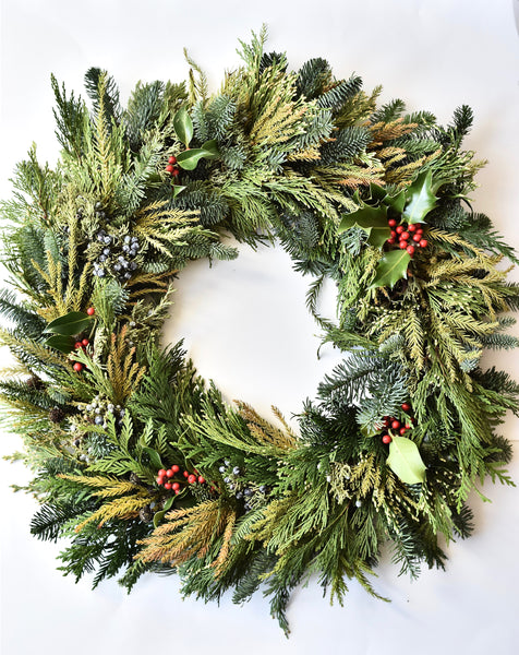 WREATHS + FLOWERS: ONE DAY HOLIDAY ART WORKSHOP