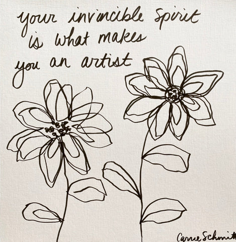 "Invincible Spirit"  Original Art
