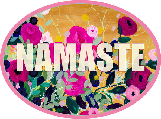 NAMASTE sticker