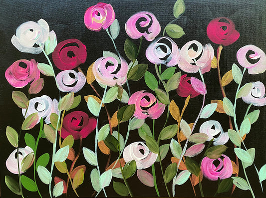 Copy of ROSE VINE DEMO 2 PAINTING