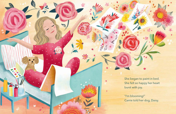 A Flower in Her Heart Picture Book