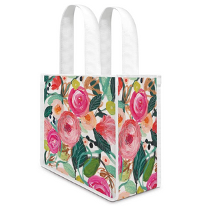 La Belle Rose Canvas Lunch/Gift Bag